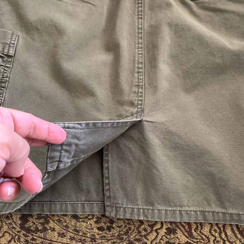Old Navy Army Green Mini Skirt - Picture 3 of 3